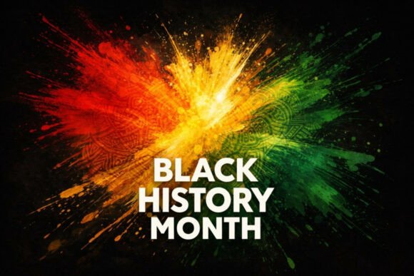Afro Color Splash Background: Infuse Energy into Your Designs