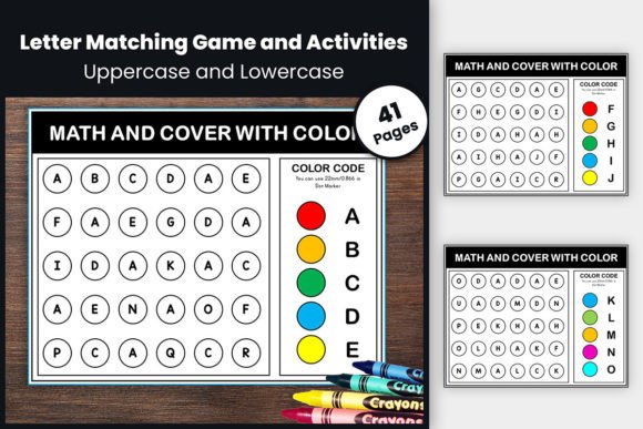 Alphabet Color Code Game: A Hands-On Approach to Letter Recognition