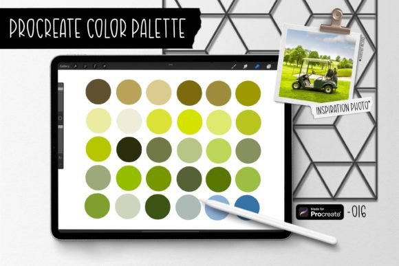 Designing with the Fairway: A Creative’s Guide to the Golf Course Procreate Palette