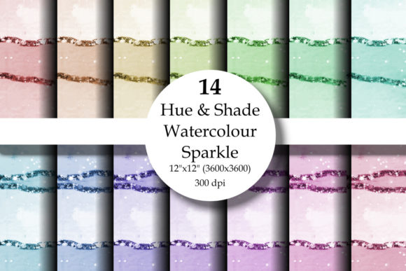 Hue & Shade Watercolour Sparkle: A Designer's Guide