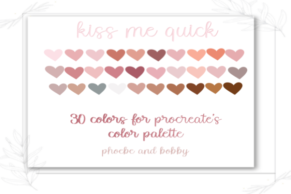 Kiss Me Quick Procreate Color Palette: A Designer's Guide