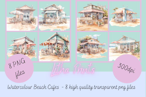 Watercolour Beach Cafes: A Creative's Guide to Coastal Design